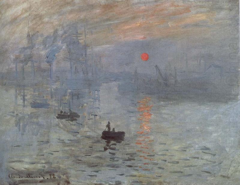 Claude Monet Sunrise china oil painting image
